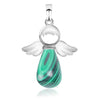 Ange Ailes Pendentif En Pierre Naturelle pour Collier