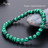 Pulsera de ojo de tigre natural cuentas de ojo de tigre azul
