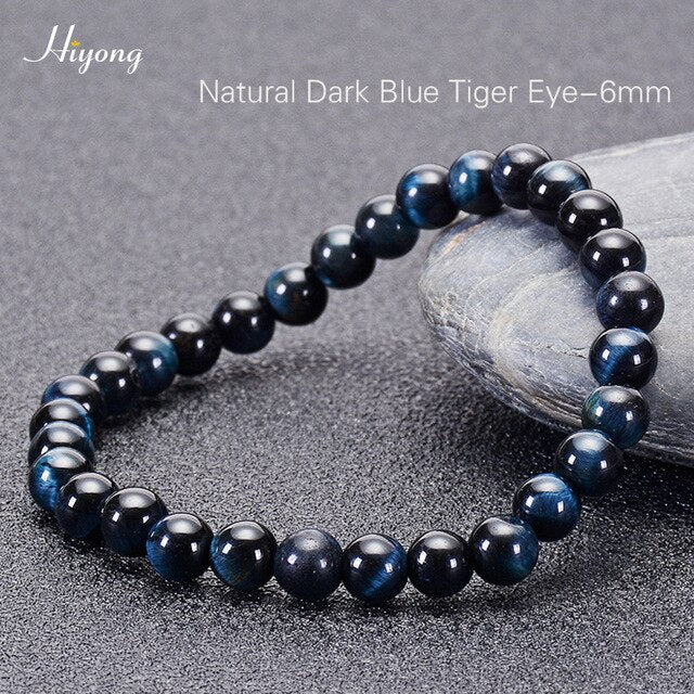 Bracelet perles œil de tigre - plusieurs modèles disponibles