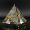 Pyramide de guérison Feng Shui, cristal égyptien Unique