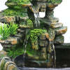 Miniatures Waterfall Desktop Fountain With Color Changing Led Lighting Zen Meditation Waterfall Home Decoration N14