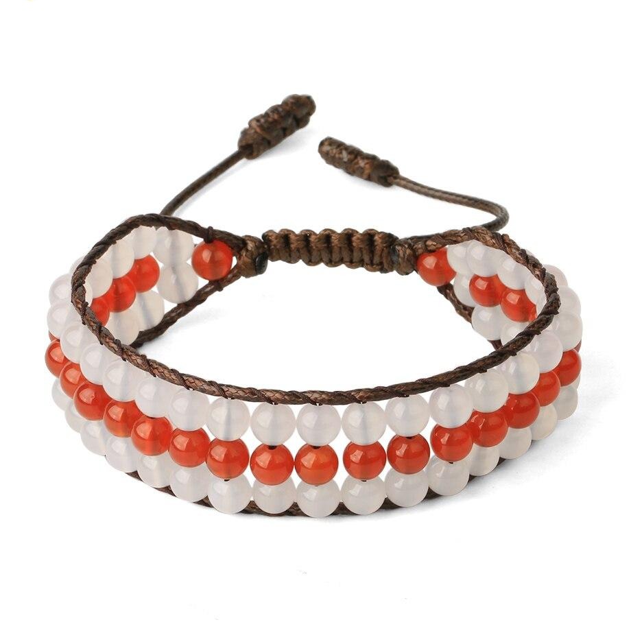 Bracelet 7 Chakras pierres naturelles Quartz cristal perles