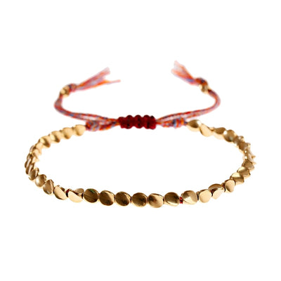 Bracelet Tibétain perles de cuivre - 4 Modèles disponibles