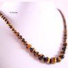 Collier en pierre naturelle vrai corail rouge perles rondes