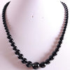 Collier en pierre naturelle vrai corail rouge perles rondes