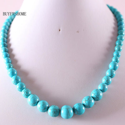 Collier en pierre naturelle vrai corail rouge perles rondes