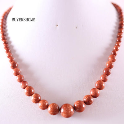 Collier en pierre naturelle vrai corail rouge perles rondes