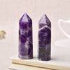 Pierres naturelles, 30 couleurs, baguette en cristal, améthyste Rose Quartz
