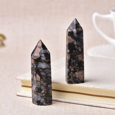 Pierres naturelles, 30 couleurs, baguette en cristal, améthyste Rose Quartz