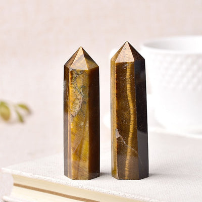 Pierres naturelles, 30 couleurs, baguette en cristal, améthyste Rose Quartz