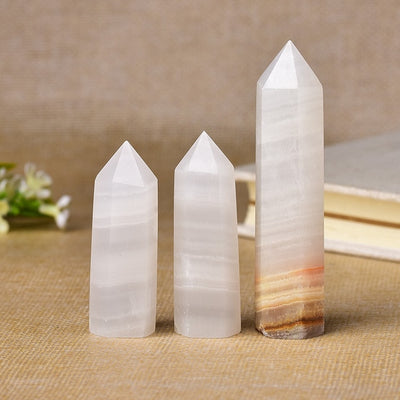 Pierres naturelles, 30 couleurs, baguette en cristal, améthyste Rose Quartz