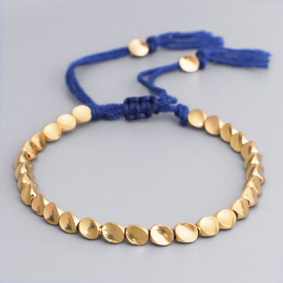 Bracelet Tibétain perles de cuivre - 4 Modèles disponibles
