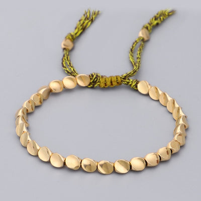 Bracelet Tibétain perles de cuivre - 4 Modèles disponibles