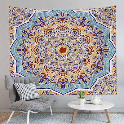 Tapisserie murale en Mandala décoration pour la maison de style bohémien