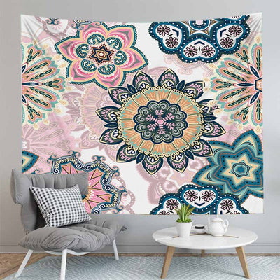 Tapisserie murale en Mandala décoration pour la maison de style bohémien
