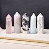Pierres naturelles, 30 couleurs, baguette en cristal, améthyste Rose Quartz