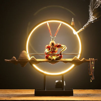 Sun Wukong, encensoir Zen, brûleur à reflux