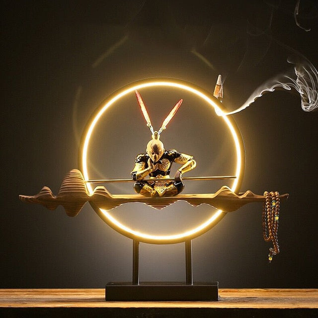 Sun Wukong, encensoir Zen, brûleur à reflux