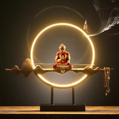 Sun Wukong, encensoir Zen, brûleur à reflux