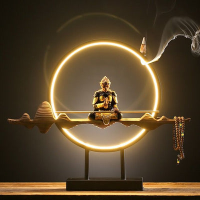 Sun Wukong, encensoir Zen, brûleur à reflux