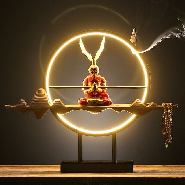 Sun Wukong, encensoir Zen, brûleur à reflux