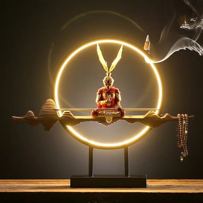 Sun Wukong, encensoir Zen, brûleur à reflux