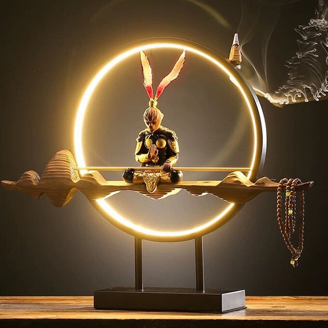 Sun Wukong, encensoir Zen, brûleur à reflux