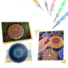 Kit de peinture sur différents supports pour dessiner des Mandalas ou autres motifs géométriques