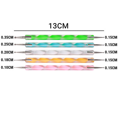 Kit de peinture sur différents supports pour dessiner des Mandalas ou autres motifs géométriques