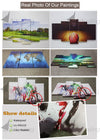 Peinture sur toile 7 chakras 5 pièces photo Art mural