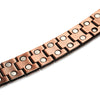 Bracelet de soulagement de la douleur Vintage cuivre pur, magnétique