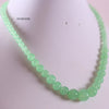 Collier en pierre naturelle vrai corail rouge perles rondes