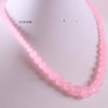 Collier en pierre naturelle vrai corail rouge perles rondes