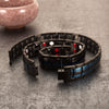 Bracelet magnétique en germanium et en acier inoxydable bijoux de charme pour énergie et santé