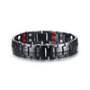Bracelet magnétique en germanium et en acier inoxydable bijoux de charme pour énergie et santé