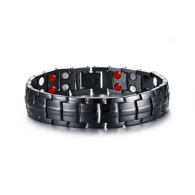 Bracelet magnétique en germanium et en acier inoxydable bijoux de charme pour énergie et santé