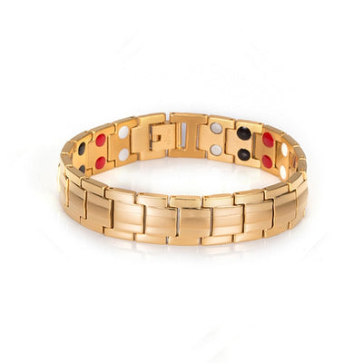 Bracelet magnétique en germanium et en acier inoxydable bijoux de charme pour énergie et santé