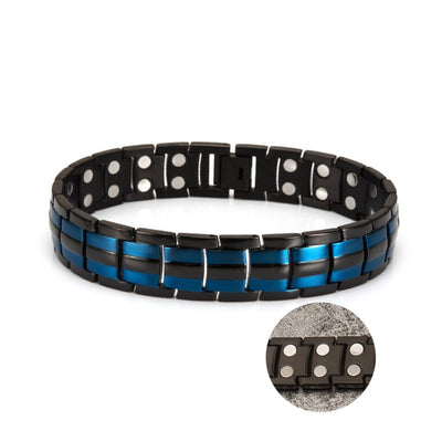 Bracelet magnétique en germanium et en acier inoxydable bijoux de charme pour énergie et santé