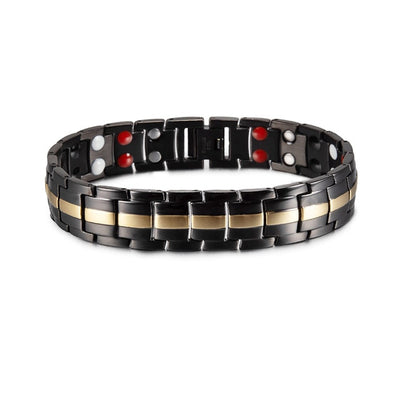 Bracelet magnétique en germanium et en acier inoxydable bijoux de charme pour énergie et santé