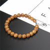 Chakra natural fluorita perla pulsera en Chakra joyas de sanación