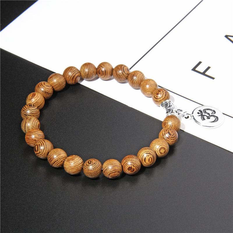 Bracelet à perles de Fluorite naturelle en pierre Chakra bijoux de guérison