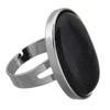 Anillo de piedra ajustable - 10 modelos disponibles