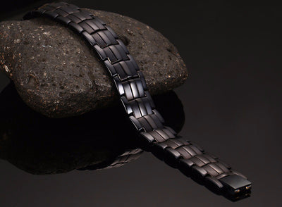 Bracelet magnétique en germanium et en acier inoxydable bijoux de charme pour énergie et santé