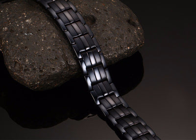 Bracelet magnétique en germanium et en acier inoxydable bijoux de charme pour énergie et santé