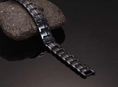 Bracelet magnétique en germanium et en acier inoxydable bijoux de charme pour énergie et santé
