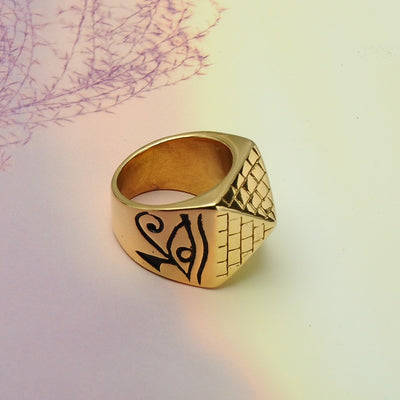 Bague pyramide oeil d'horus