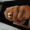 Bague pyramide oeil d'horus