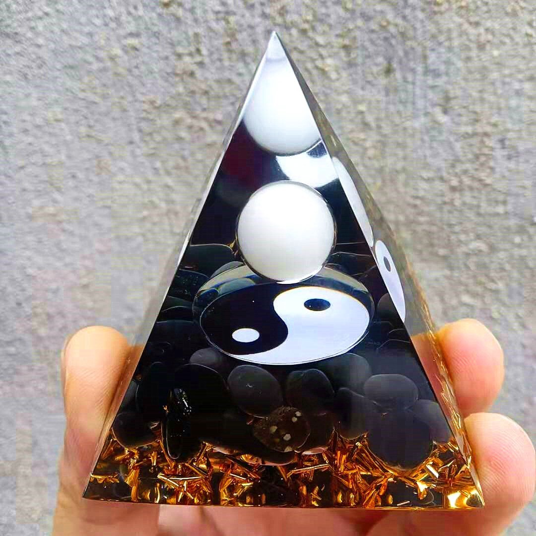 Pyramide Orgone Yin et Yang - 3 modèles disponibles