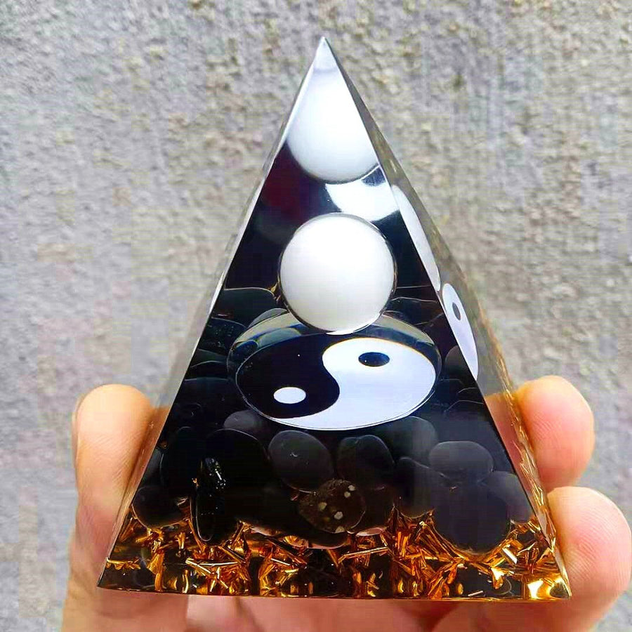 Pyramide Orgone Yin et Yang - 3 modèles disponibles