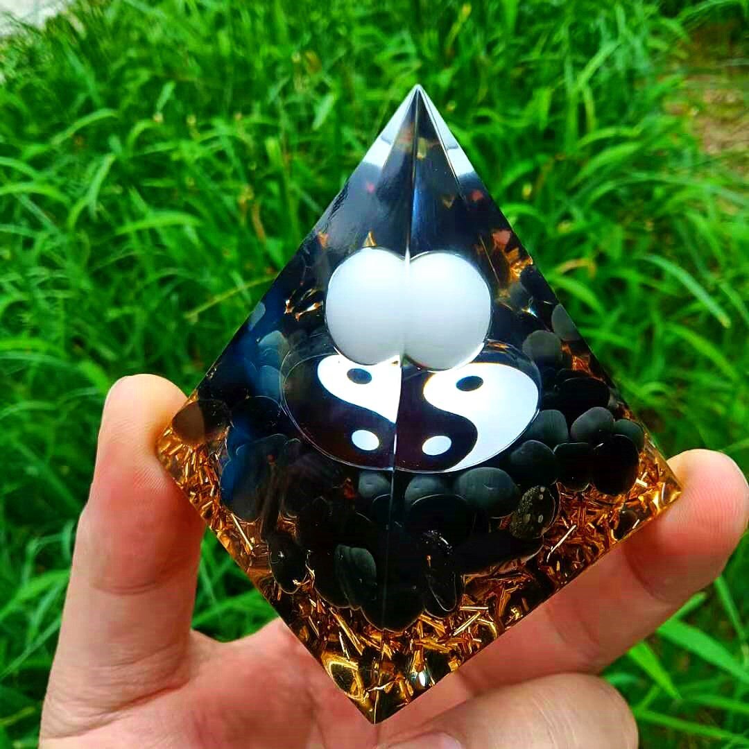 Pyramide Orgone Yin et Yang - 3 modèles disponibles